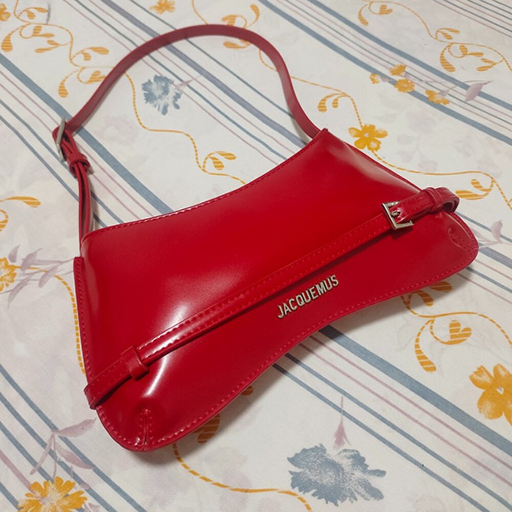 Jacquemus Red Shoulder Bag - Picture 1 of 8